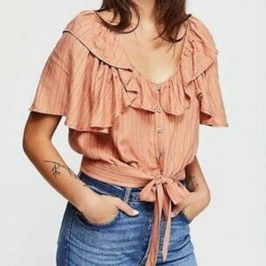 NWT Free People Rosemary Top